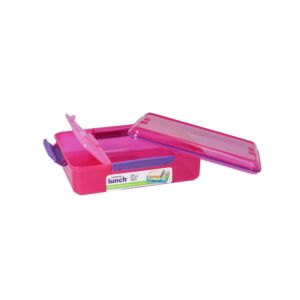 FOOD STORAGE 975ML DUO PINK RECTANGULAR FOOD STORAGE 975ML DUO PINK RECTANGULAR